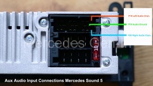 Mercedes Sound 5 ISO connector