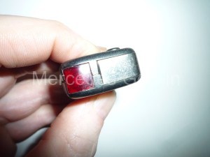 Mercedes infra red key test
