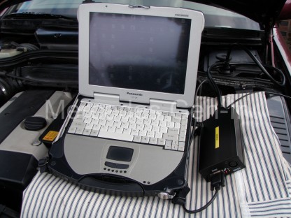 Carsoft Interface connected to R129