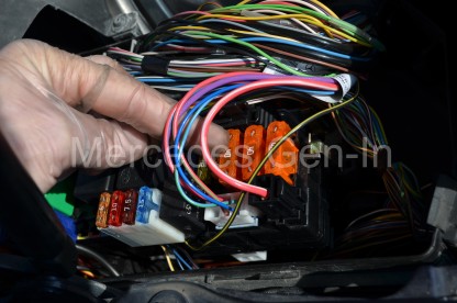 P0410 Secondary Air Injection Fix - Mercedes S Class W220 ... blower resistor wiring diagram 